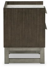 Load image into Gallery viewer, Arkenton California King Panel Bed with Mirrored Dresser, Chest and Nightstand
