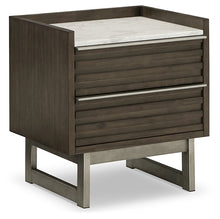 Load image into Gallery viewer, Arkenton California King Panel Bed with Mirrored Dresser, Chest and 2 Nightstands
