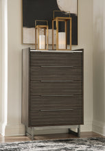 Load image into Gallery viewer, Arkenton California King Panel Bed with Mirrored Dresser, Chest and 2 Nightstands
