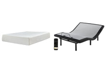 Load image into Gallery viewer, Chime 12 Inch Memory Foam Mattress with Adjustable Base
