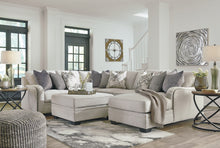 Load image into Gallery viewer, Dellara 4-Piece Sectional with Ottoman
