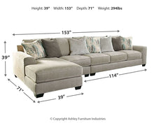 Load image into Gallery viewer, Ardsley 3-Piece Sectional with Ottoman
