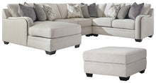 Load image into Gallery viewer, Dellara 4-Piece Sectional with Ottoman
