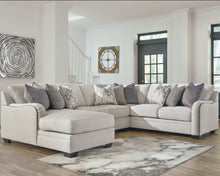 Load image into Gallery viewer, Dellara 4-Piece Sectional with Ottoman
