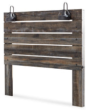 Load image into Gallery viewer, Drystan Queen Panel Headboard with Mirrored Dresser and Chest
