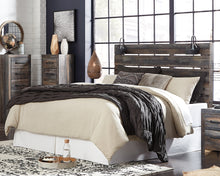 Load image into Gallery viewer, Drystan King Panel Headboard with Mirrored Dresser and 2 Nightstands
