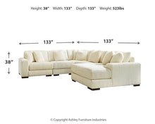 Load image into Gallery viewer, Lindyn 5-Piece Sectional with Ottoman
