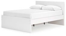 Load image into Gallery viewer, Onita  Panel Platform Bed With 1 Side Storage
