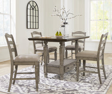 Load image into Gallery viewer, Lodenbay Counter Height Dining Table and 4 Barstools
