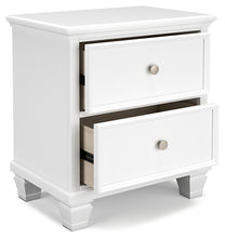 Load image into Gallery viewer, Fortman Twin Panel Bed with Mirrored Dresser and 2 Nightstands
