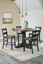 Load image into Gallery viewer, Valebeck Counter Height Dining Table and 4 Barstools with Storage
