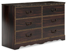 Load image into Gallery viewer, Glosmount Six Drawer Dresser
