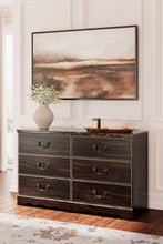 Load image into Gallery viewer, Glosmount Six Drawer Dresser
